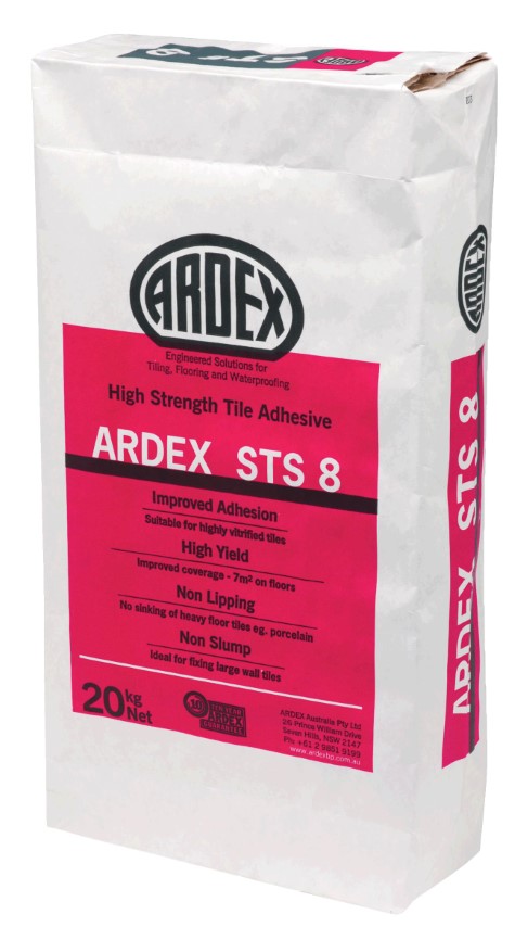 ARDEX STS8 WHITE 20KG BAG  